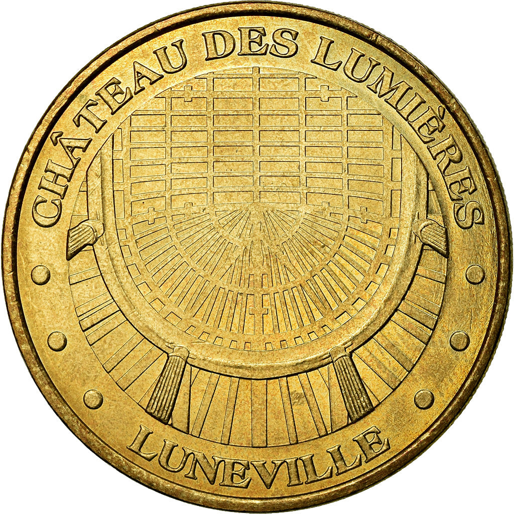 Francia, Token, Touristic token, Lunéville - Château des Lumières n°4 -