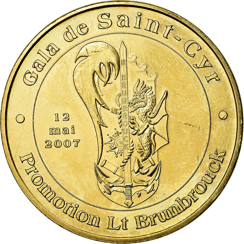 France, Token, Touristic token, Guer Saint-Cyr-Coëtquidan -Gala, Arts &