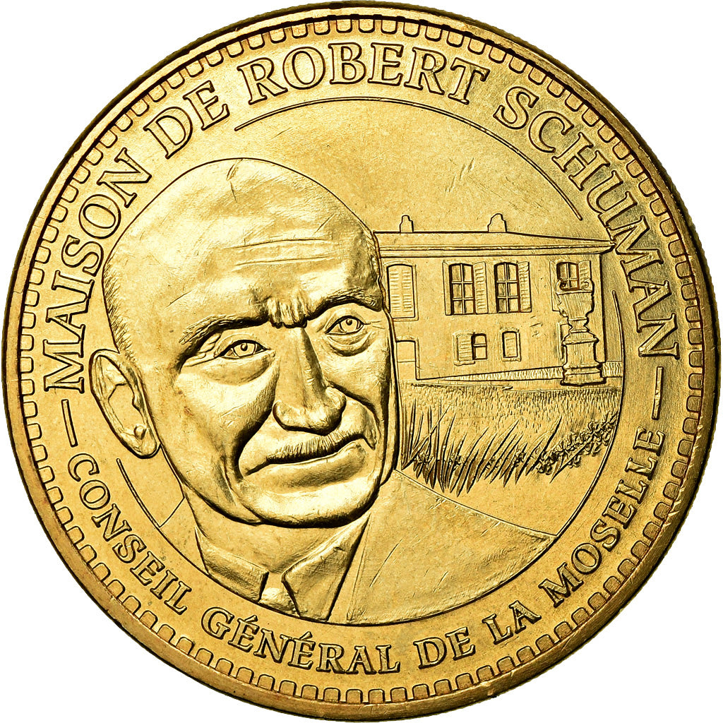 France, Token, Touristic token, Scy-Chazelles - Maison de Robert Schuman, Arts &