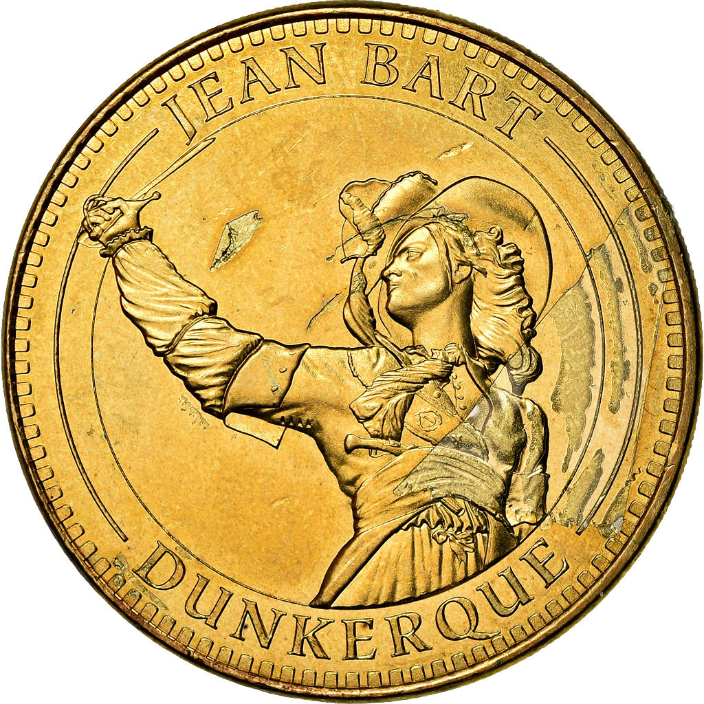 France, Token, Touristic token, Dunkerque - Jean Bart, Arts & Culture, 2014