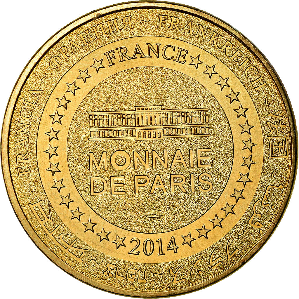 France, Token, Touristic token, Dunkerque - Jean Bart, Arts & Culture, 2014