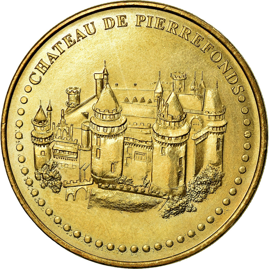 France, Token, Touristic token, Pierrefonds - Chateau n°2, Arts & Culture