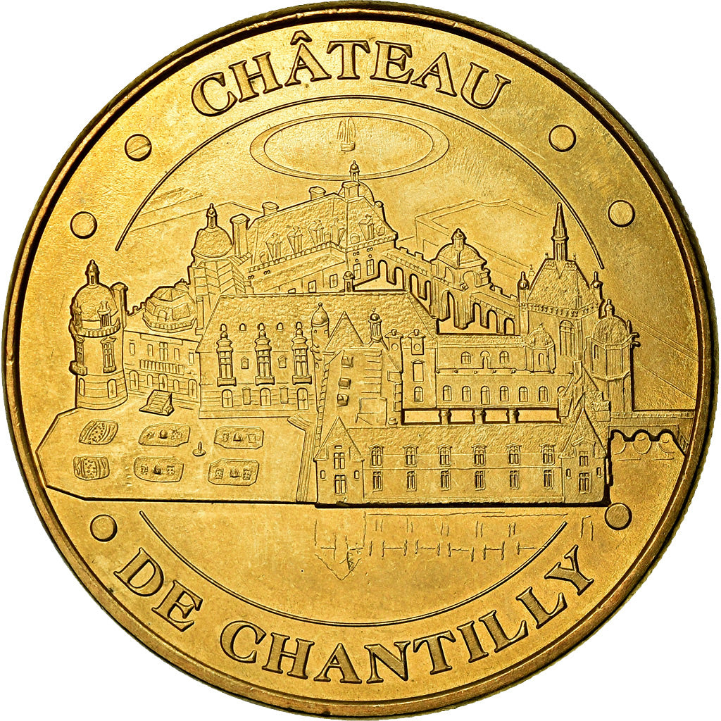 France, Token, Touristic token, Chantilly - Château n°2, Arts & Culture, 2013