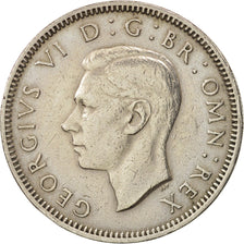 Great Britain, George VI, Shilling, 1949, EF(40-45), Copper-nickel, KM:876