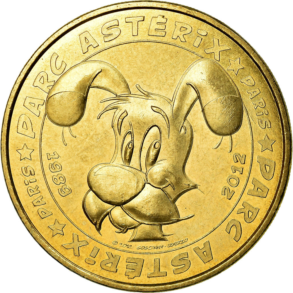 France, Token, Touristic token, Plailly - Parc Astérix n°3, Arts & Culture