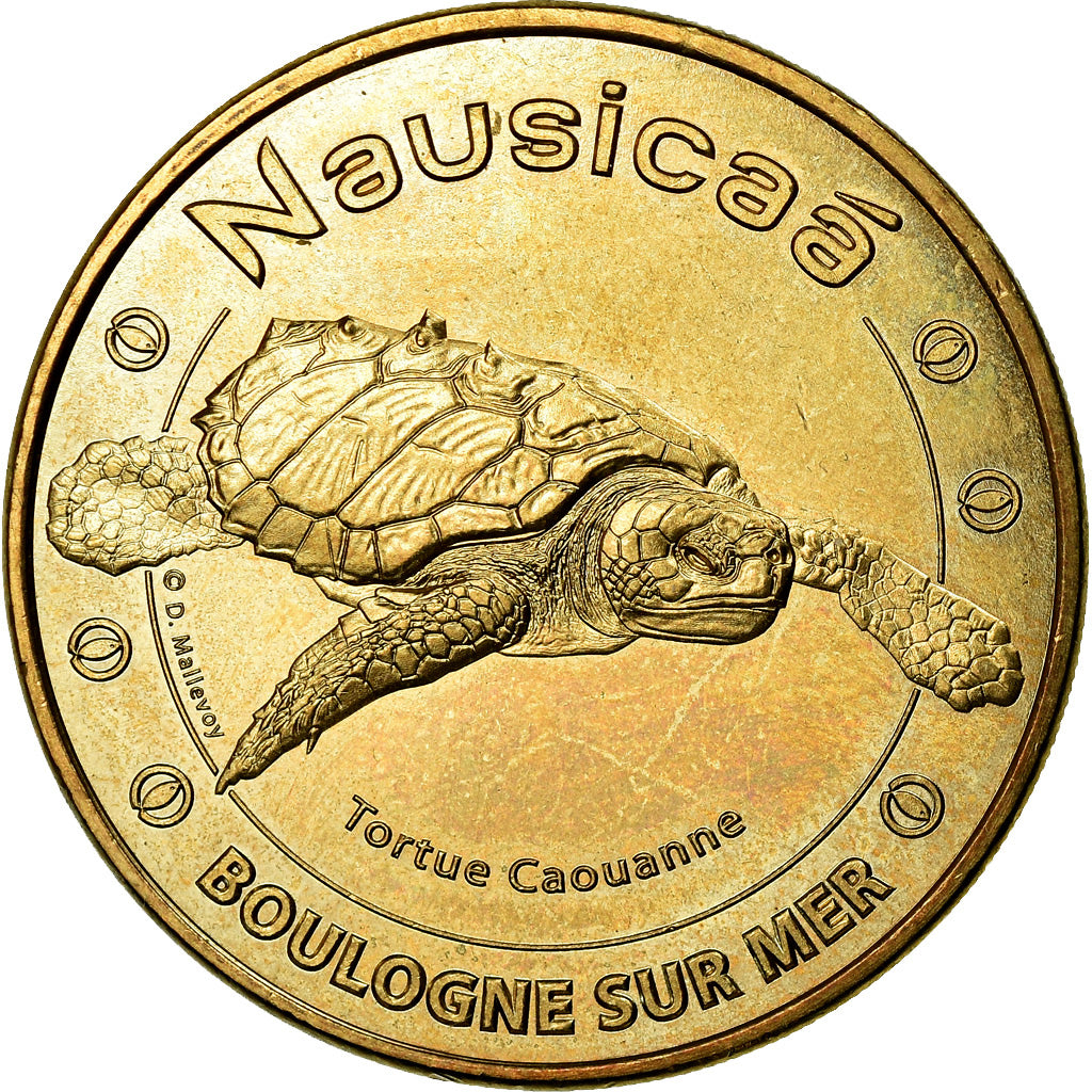 France, Token, Touristic token, Boulogne-sur-Mer -Nausicaa n°8, Arts & Culture