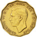 Grande-Bretagne, George VI, 3 Pence, 1937, TTB+, Nickel-brass, KM:849