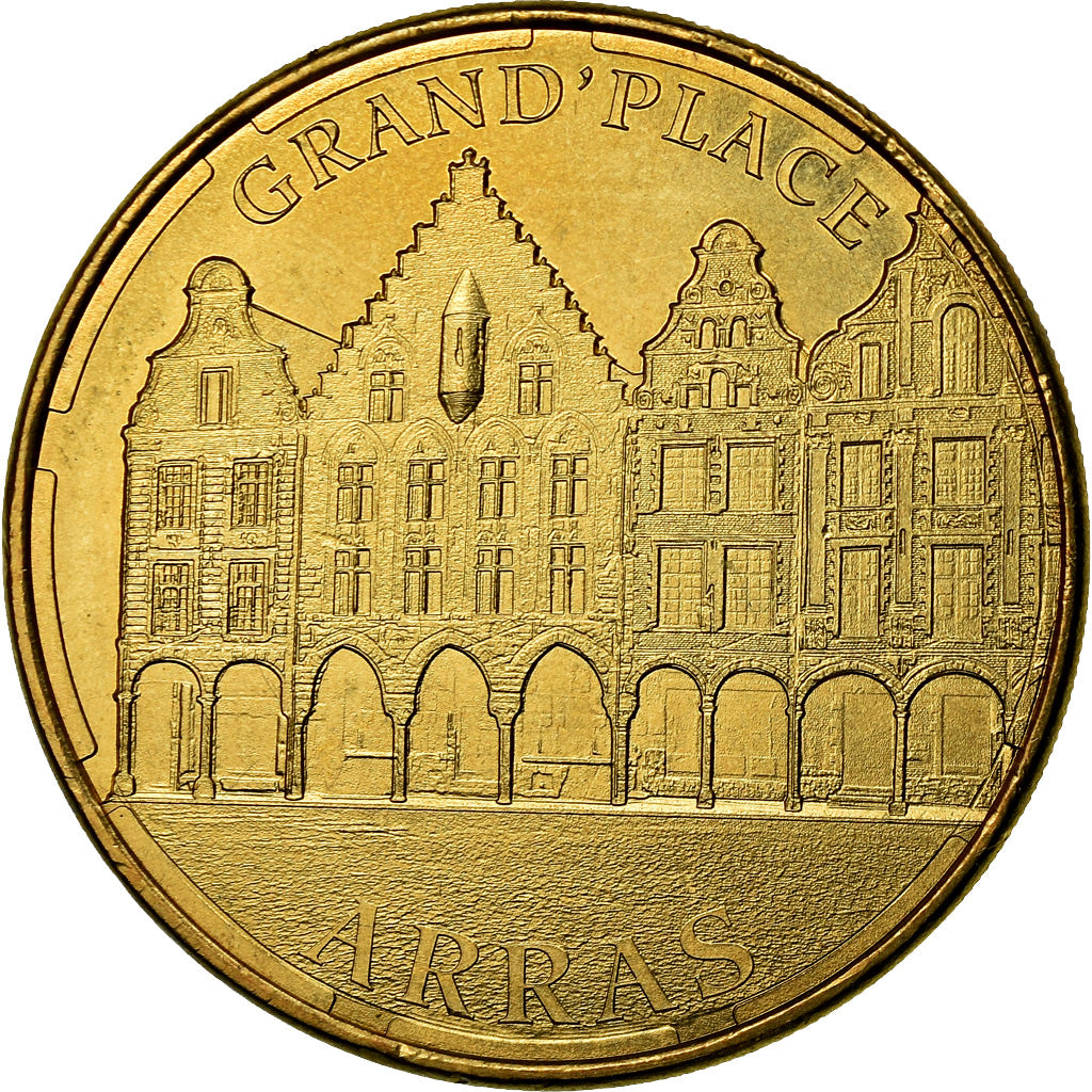 France, Token, Touristic token, 62/ Grand'Place - Arras, Arts & Culture, 2014