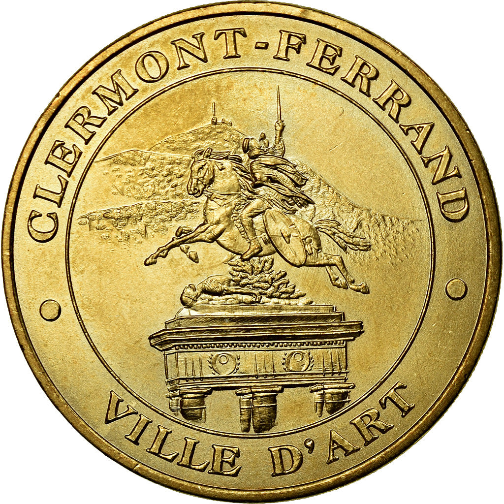France, Token, Touristic token, 63/ Clermont-Ferrand - Ville d'Art, Arts &