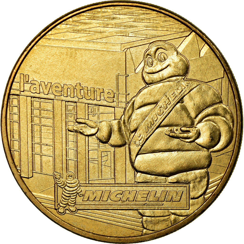France, Token, Touristic token, Clermont-Ferrand - l'Aventure Michelin n°4