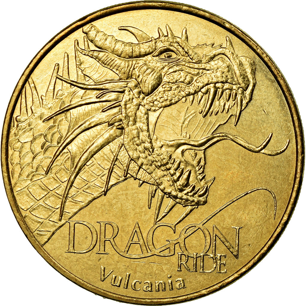 France, Token, Touristic token, Saint-Ours-les-Roches - Vulcania n°5, Arts &