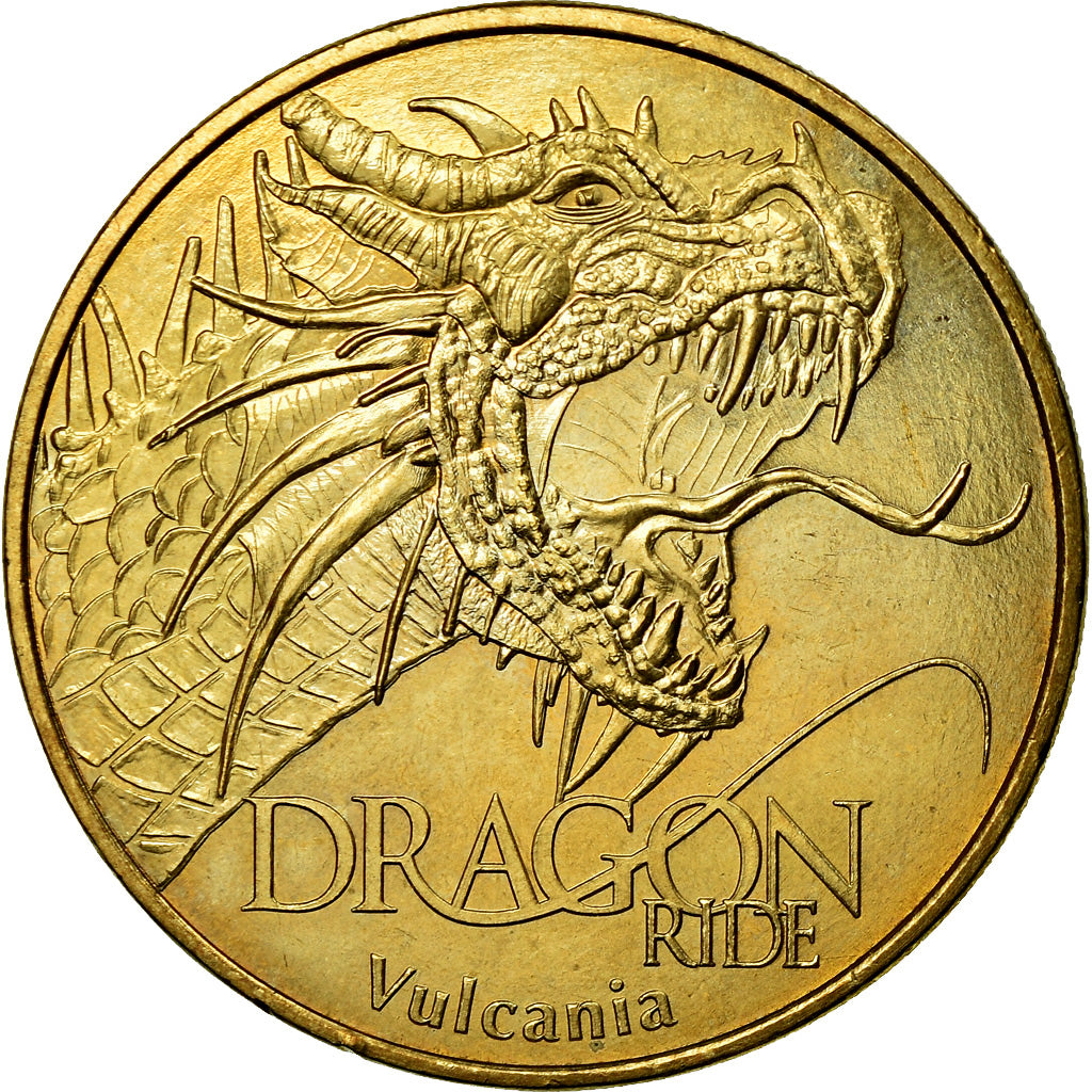 France, Token, Touristic token, Saint-Ours-les-Roches - Vulcania n°5, Arts &