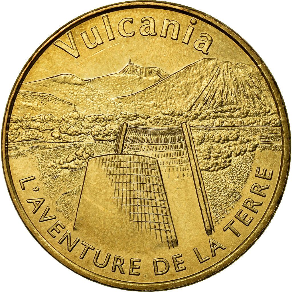 França, Token, Token turístico, Saint-Ours-les-Roches - Vulcania n°8, Artes e