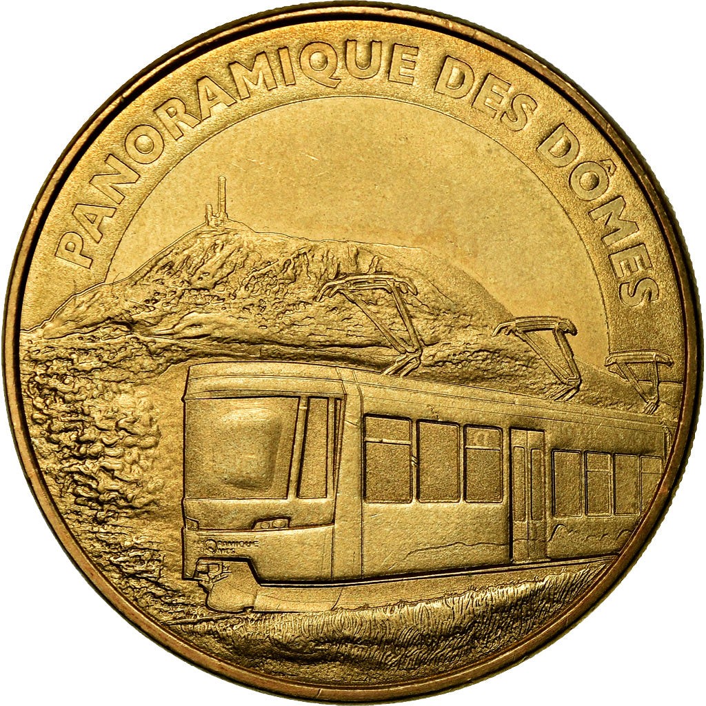 Francja, Token, Żeton turystyczny, Orcival - Panoramique des Dômes n°1