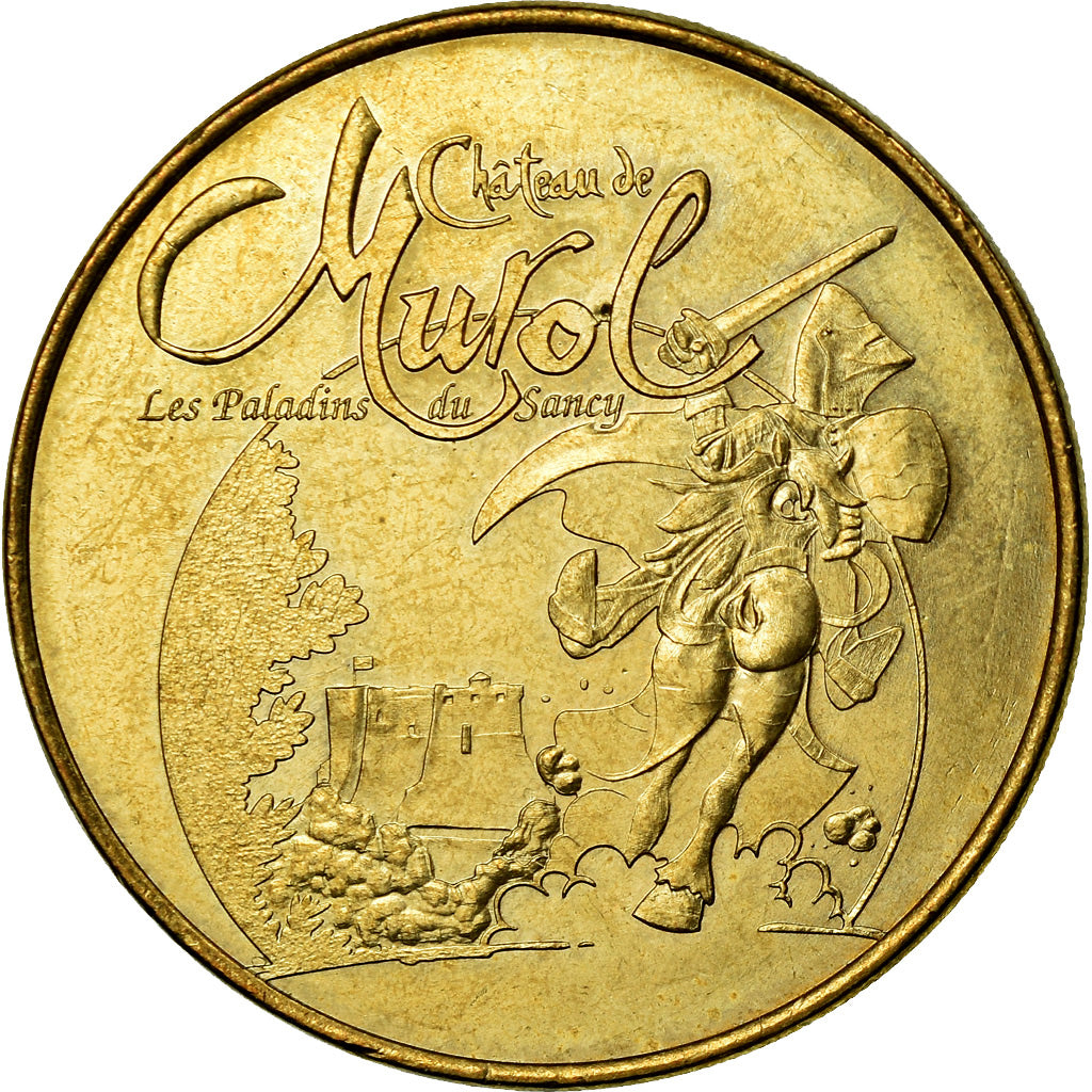 France, Jeton, Jeton Touristique, Murol - Le château n°2 - les Paladins, Arts