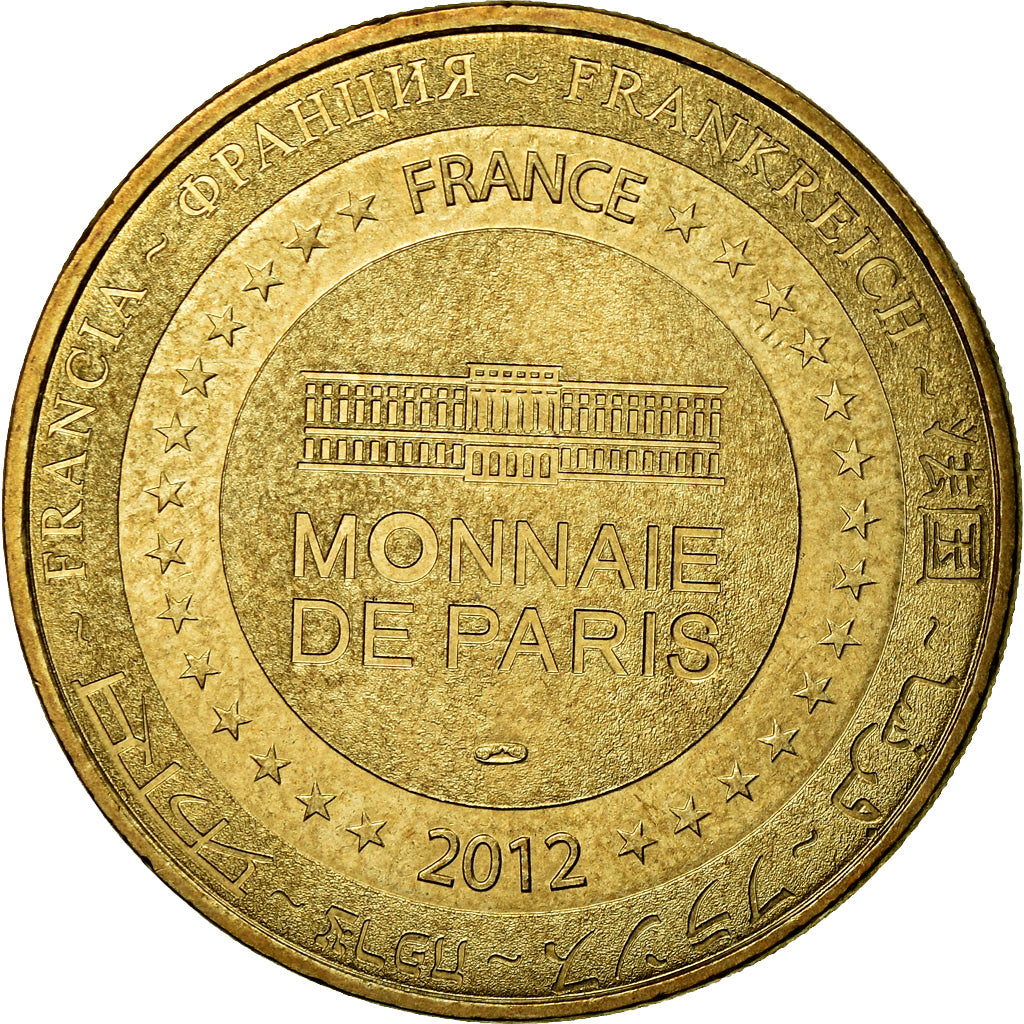 Francja, Token, Żeton turystyczny, Brenat - Eglise Saint Barthélémy, Sztuka i