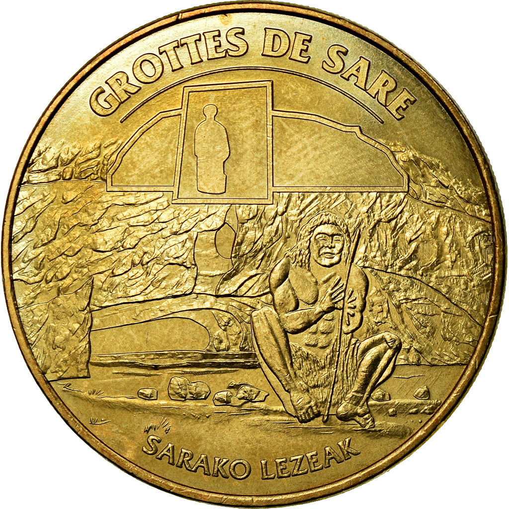 France, Jeton, Jeton Touristique, Sare - Grottes de Sare Sarako Lezeak, Arts &