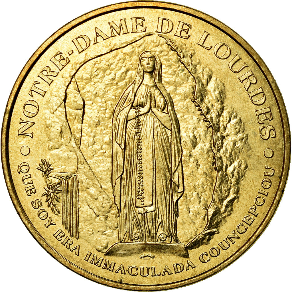 Francia, Token, Jetón turístico, Lourdes - Sanctuaires Notre Dame, Arts &