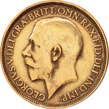 Great Britain, George V, 1/2 Penny, 1912, VF(20-25), Bronze, KM:809