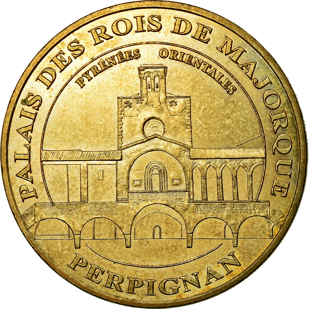 França, Token, Token turístico, 66/ Palais des Rois de Majorque - Perpignan