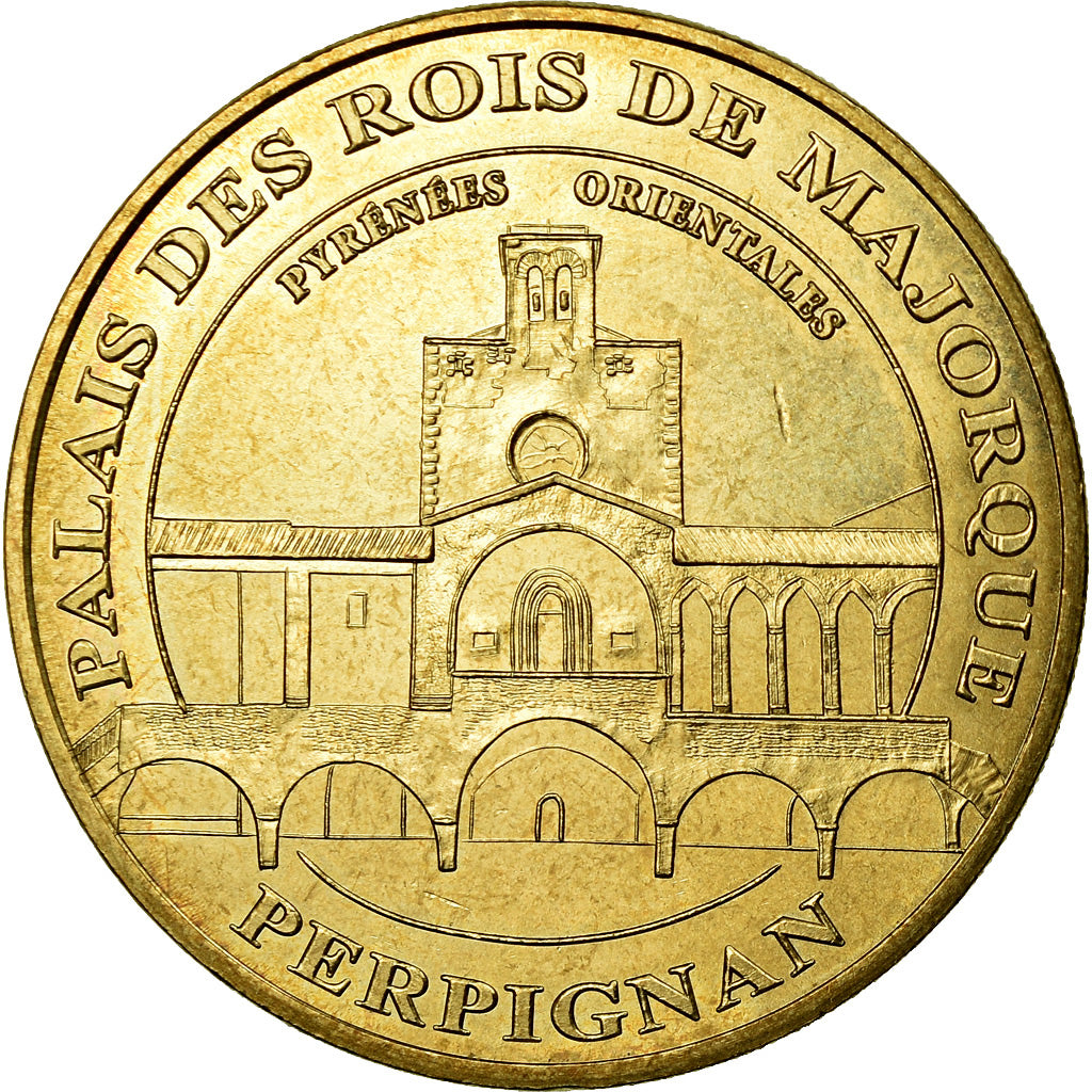 França, Token, Token turístico, 66/ Palais des Rois de Majorque - Perpignan