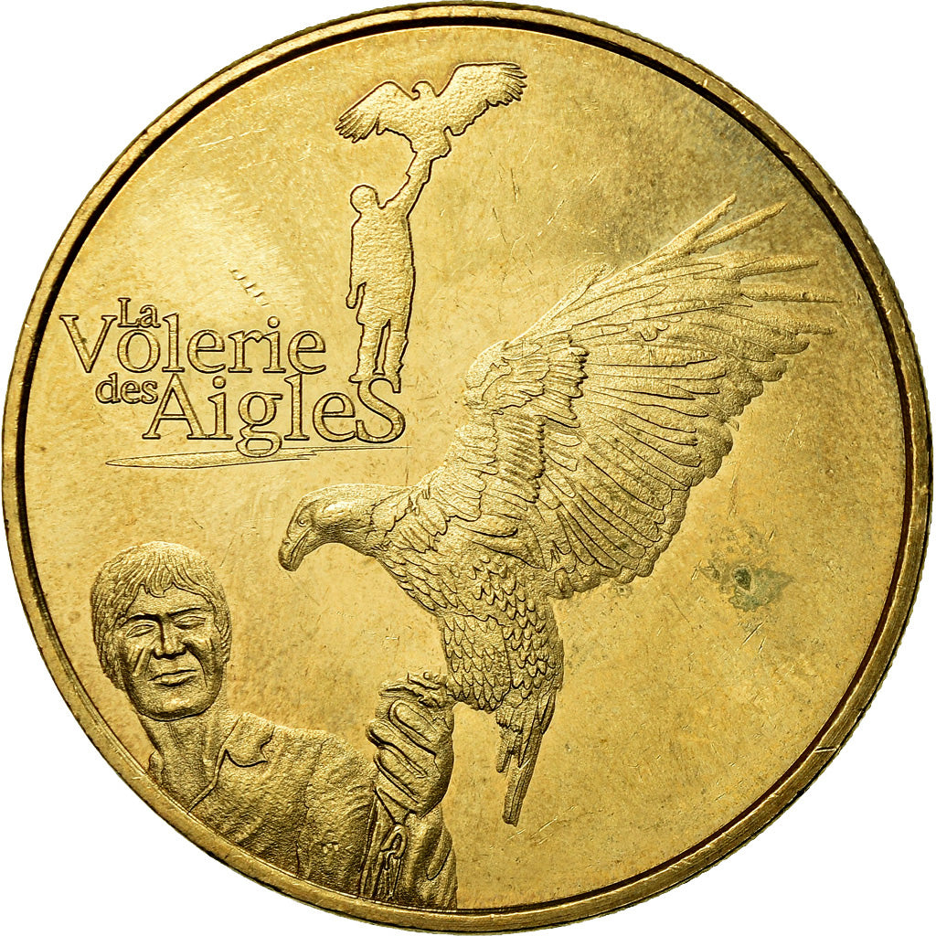 France, Jeton, Jeton Touristique, Kintzheim -  Volerie des aigles n°4, Arts &