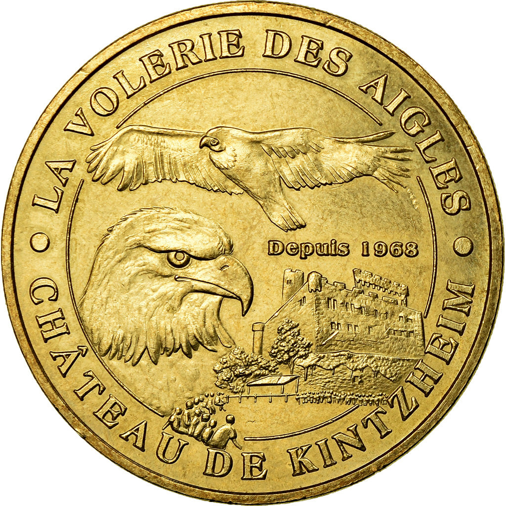 Frankrijk, Token, Toeristisch fiche, Kintzheim -  Volerie des aigles n°1, Arts