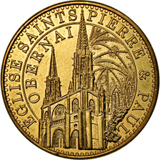 Frankrijk, Token, Toeristisch fiche, Alsace - Obernai - Eglise Saints Pierre et