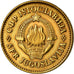 Coin, Yugoslavia, 50 Para, 1977, AU(55-58), Brass, KM:46.1
