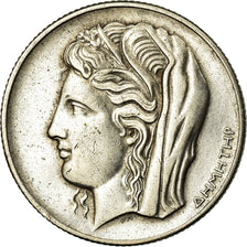 Moneta, Grecia, 10 Drachmai, 1930, BB, Argento, KM:72