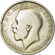 Coin, Great Britain, George V, Florin, Two Shillings, 1916, VF(20-25), Silver