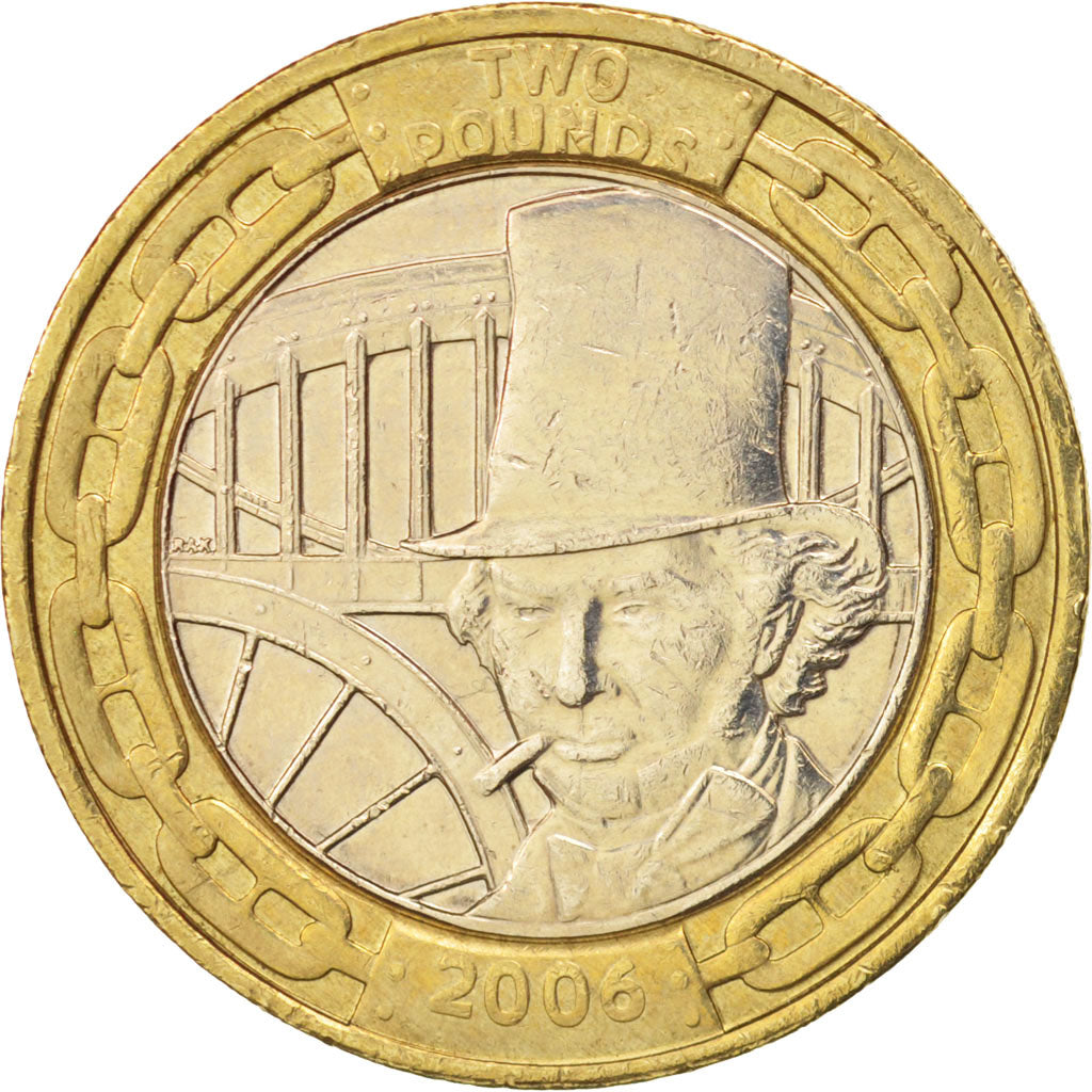 Great Britain, Elizabeth II, 2 Pounds, 2006,British Royal Mint,EF(40-45),KM 1060