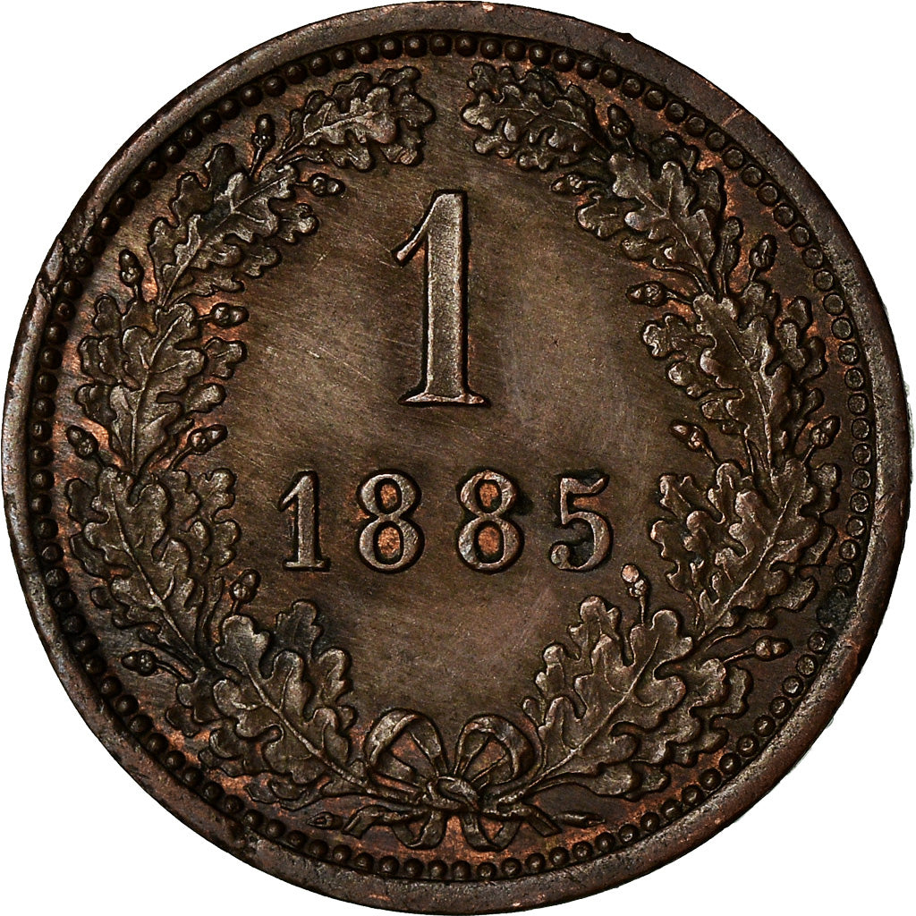 Münze, Österreich, Franz Joseph I, Kreuzer, 1885, SS, Kupfer, KM:2187