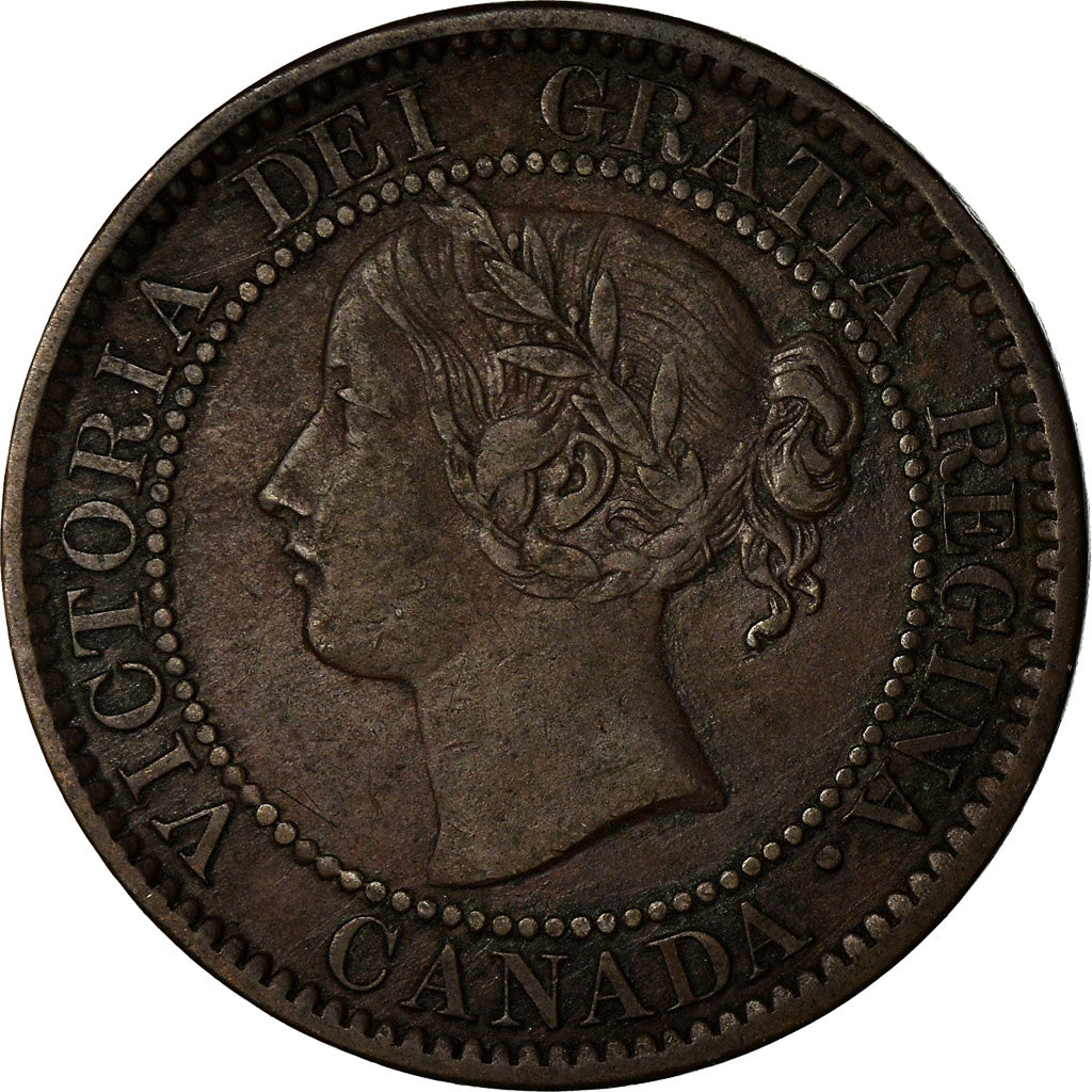 Coin, Canada, Victoria, Cent, 1858, Royal Canadian Mint, Ottawa, EF(40-45)