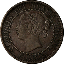 Coin, Canada, Victoria, Cent, 1858, Royal Canadian Mint, Ottawa, EF(40-45)