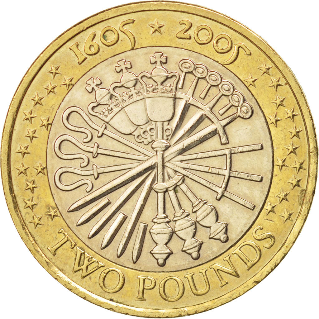 Great Britain, Elizabeth II, 2 Pounds,2005,British Royal Mint,AU(50-53),KM 1052