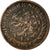 Moneda, Países Bajos, Wilhelmina I, 2-1/2 Cent, 1916, MBC, Bronce, KM:150