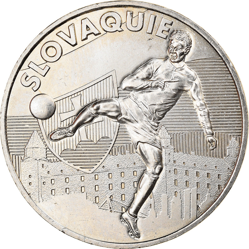 França, Jeton, Football, Slovaquie, Euro, Desportos e Lazer, 2016, MS(64)