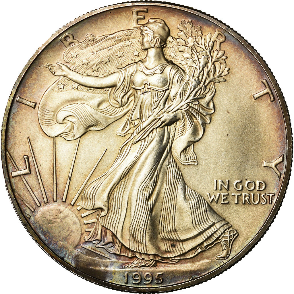 Coin, United States, Dollar, 1995, U.S. Mint, Philadelphia, AU(55-58), Silver