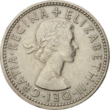Coin, Great Britain, Elizabeth II, Shilling, 1963, EF(40-45), Copper-nickel