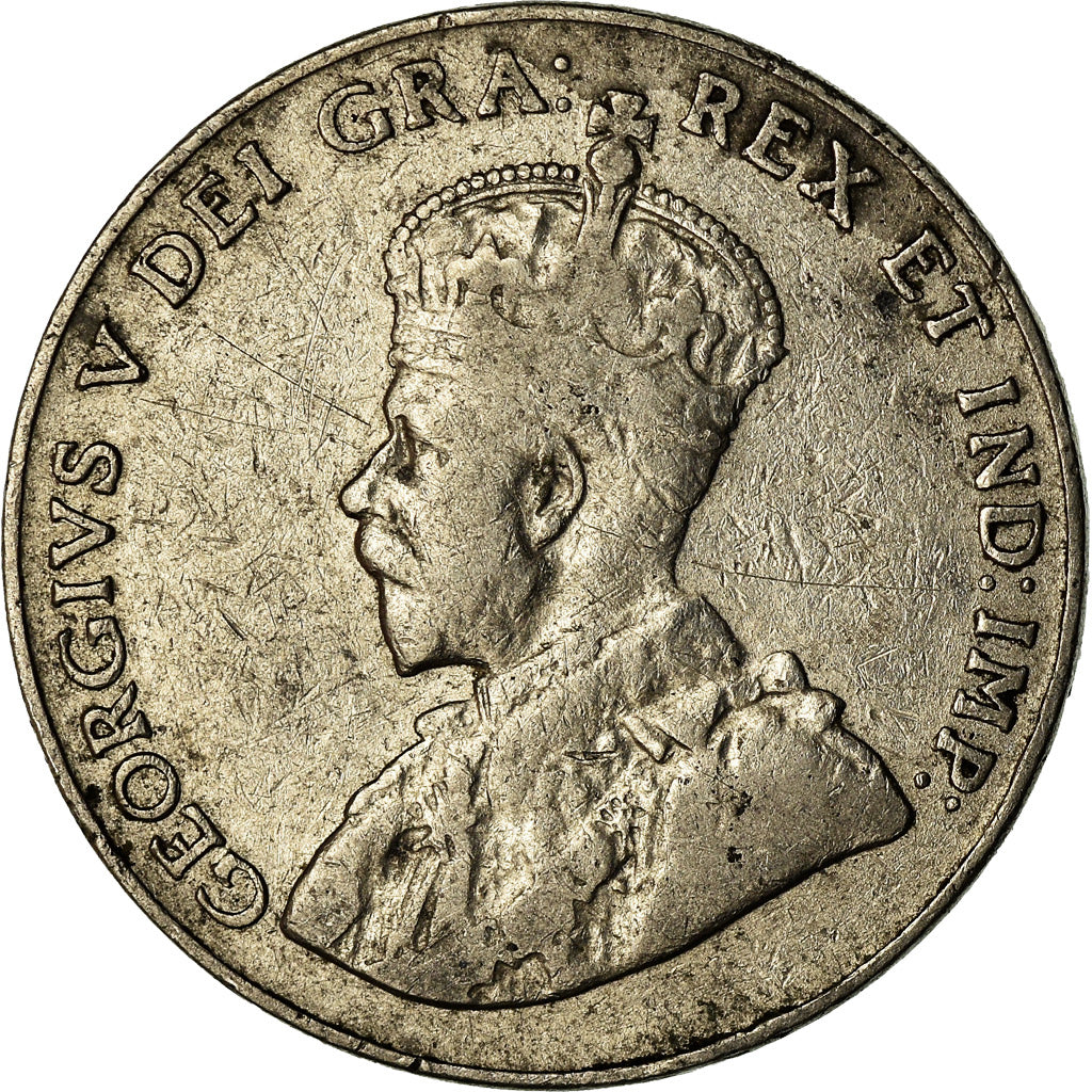 Coin, Canada, George V, 5 Cents, 1928, Royal Canadian Mint, Ottawa, MS(63)