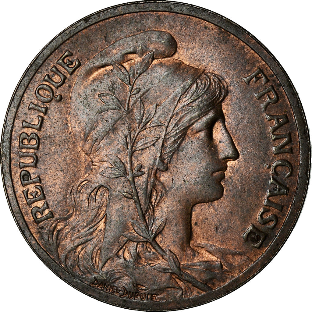 Coin, France, Dupuis, 5 Centimes, 1898, Paris, MS(60-62), Bronze, KM:842