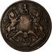 Coin, INDIA-BRITISH, 1/2 Anna, 1835, VF(20-25), Copper, KM:447.1