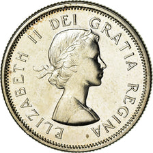 Coin, Canada, Elizabeth II, 25 Cents, 1963, Royal Canadian Mint, Ottawa