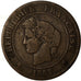Coin, France, Cérès, 5 Centimes, 1885, Paris, F(12-15), Bronze, KM:821.1