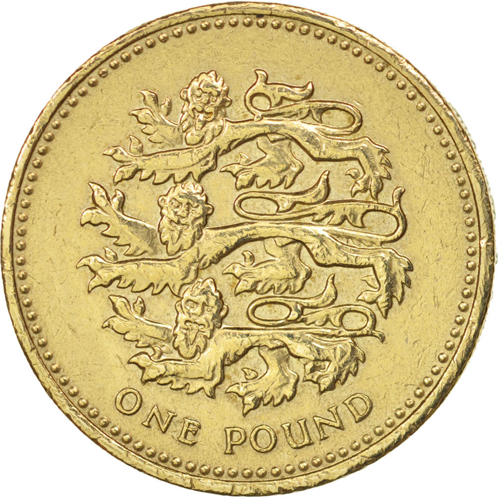 Great Britain, Elizabeth II, Pound, 2002, British Royal Mint, EF(40-45),KM 1030