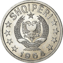Coin, Albania, 20 Qindarka, 1964, Rome, AU(55-58), Aluminum, KM:41
