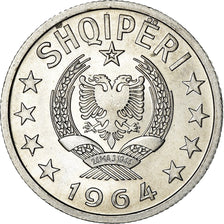 Monnaie, Albania, 20 Qindarka, 1964, Rome, SUP+, Aluminium, KM:41