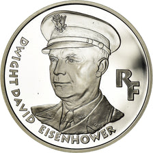 Coin, France, Dwight D.  Eisenhower, 100 Francs, 1994, BE, MS(65-70), Silver