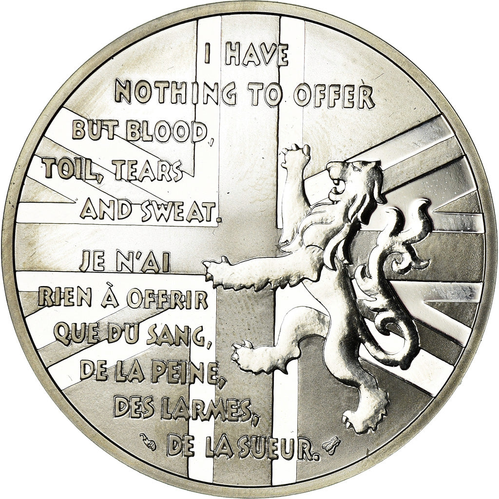 Moneta, Francia, Churchill, 100 Francs, 1994, BE, FDC, Argento, KM:1037